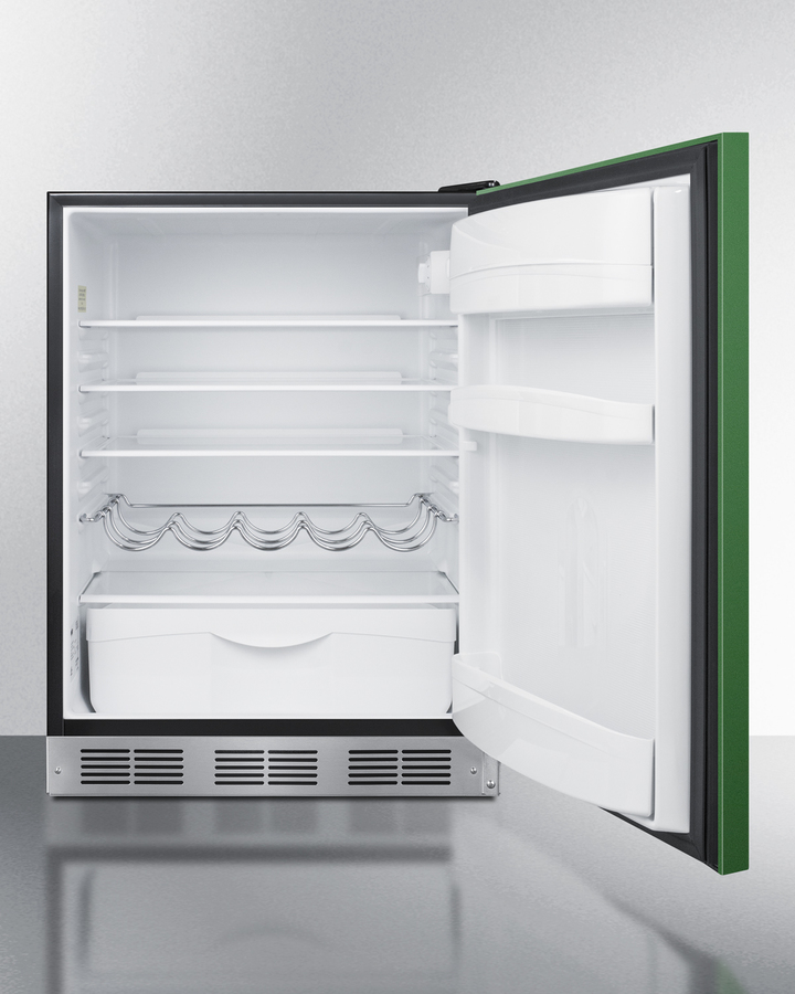 24" Built-In Compact Refrigerator BAR631BKG