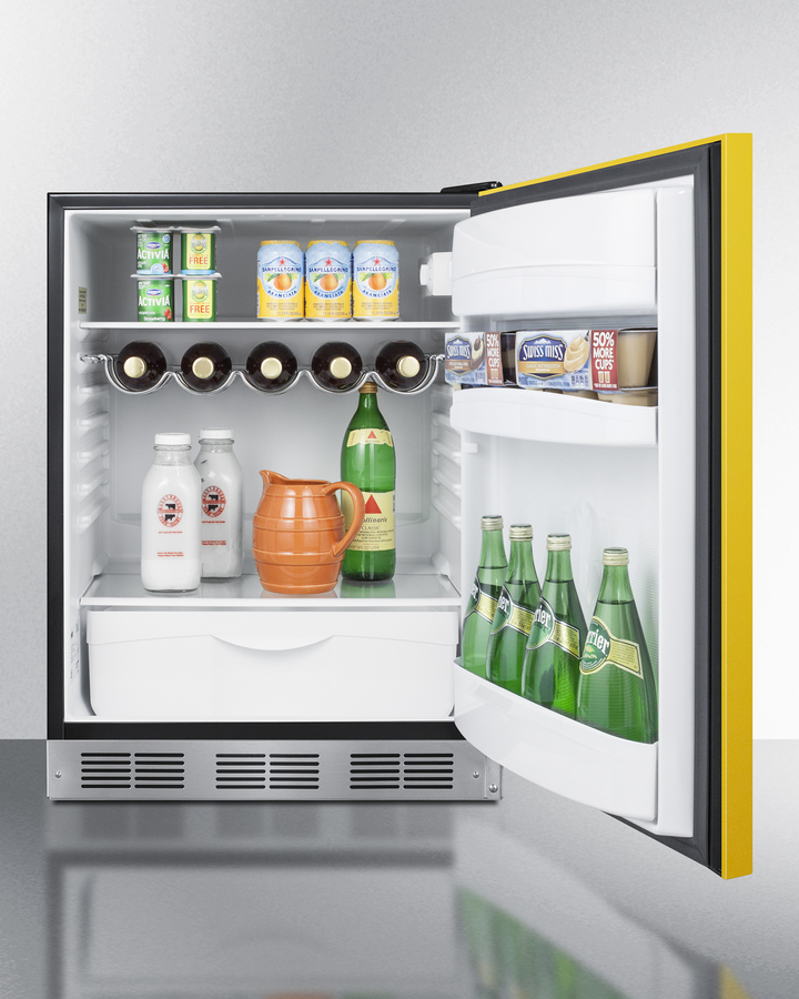 24" Wide All-Refrigerator, ADA Compliant BAR631BKYADA
