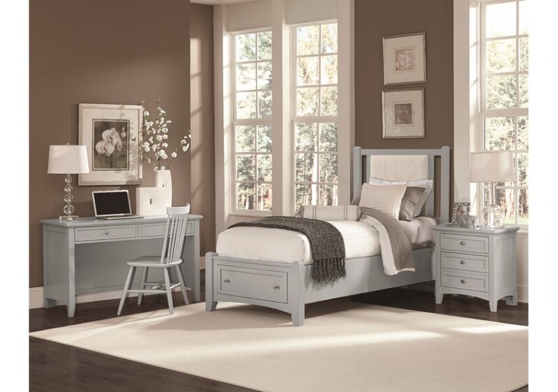 Bonanza Twin Upholstered Storage Bed 3/3 - Linen in Twin - BB26-331-031-033B-302-333 BB26331031033B302333