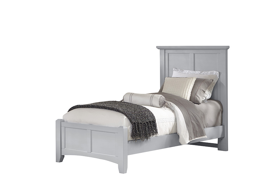 Bonanza Twin Mansion Bed - Grey Finish - BB26-338/833/900 BB26338833900
