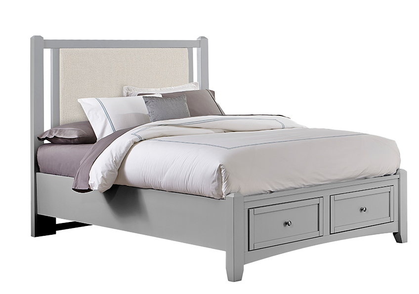 Bonanza Upholstered Storage Bed - Linen in Queen - BB26-551-051-050B-502-555 BB26551051050B502555