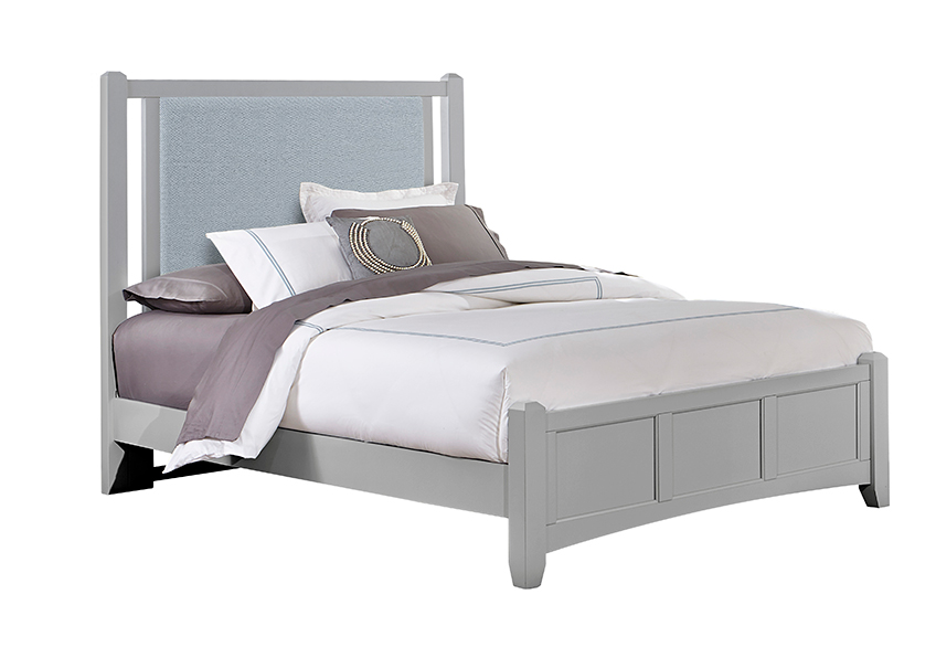 Bonanza Upholstered Bed - Blue in Queen - BB26-551-053-855-922 BB26551053855922