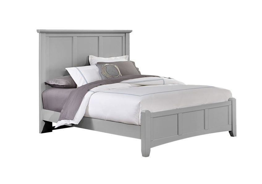 Bonanza Full ,queen, & King Mansion Bed - Grey Finish - BB26-558/855/922 BB26558855922