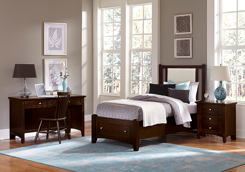 Bonanza Twin Upholstered Storage Bed 3/3 - Linen in Twin - BB27-331-031-033B-302-333 BB27331031033B302333