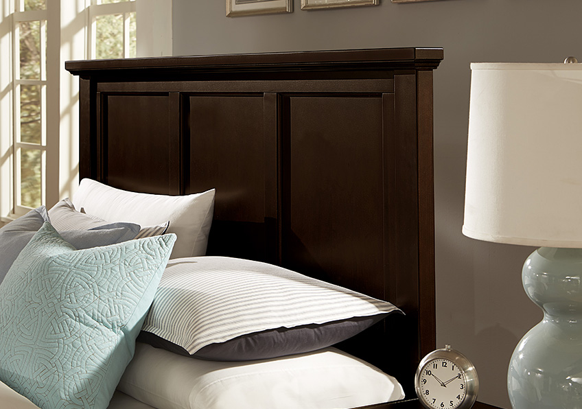 Bonanza Twin Mansion Bed - Merlo Finish - BB27-338/833/900 BB27338833900
