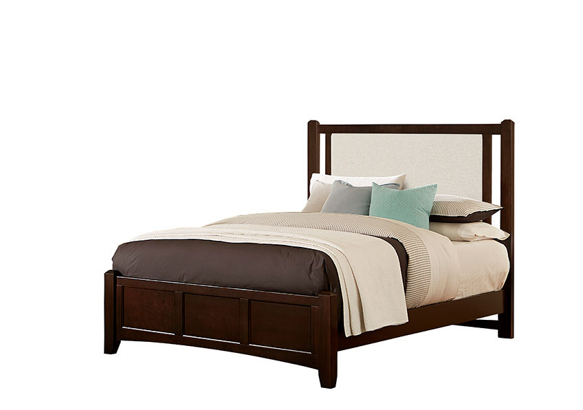 Bonanza Upholstered Bed - Linen in Queen - BB27-551-051-855-922 BB27551051855922