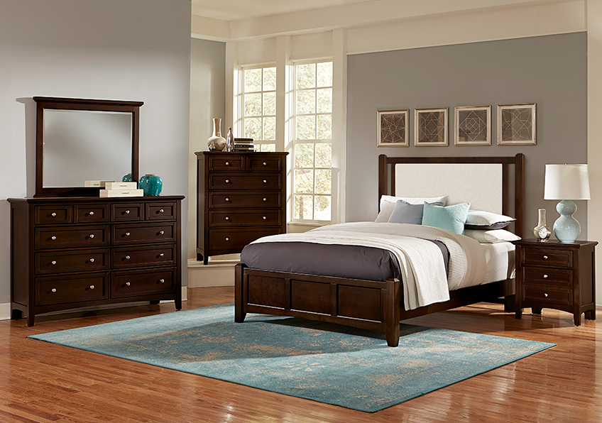 Bonanza Upholstered Bed - Linen in Queen - BB27-551-051-855-922 BB27551051855922