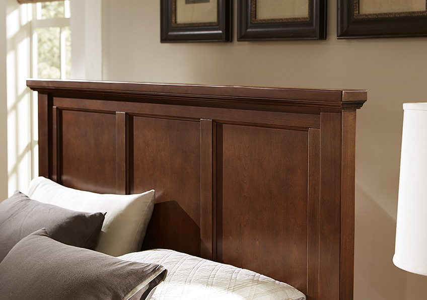 Bonanza Twin Mansion Bed - Cherry Finish - BB28-338/833/900 BB28338833900
