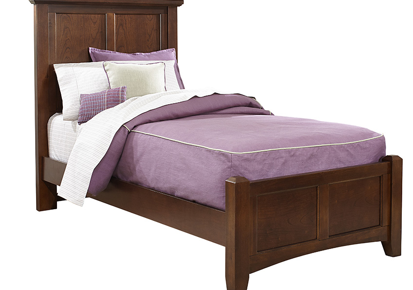 Bonanza Twin Mansion Bed - Cherry Finish BB28338833900BB28552255911