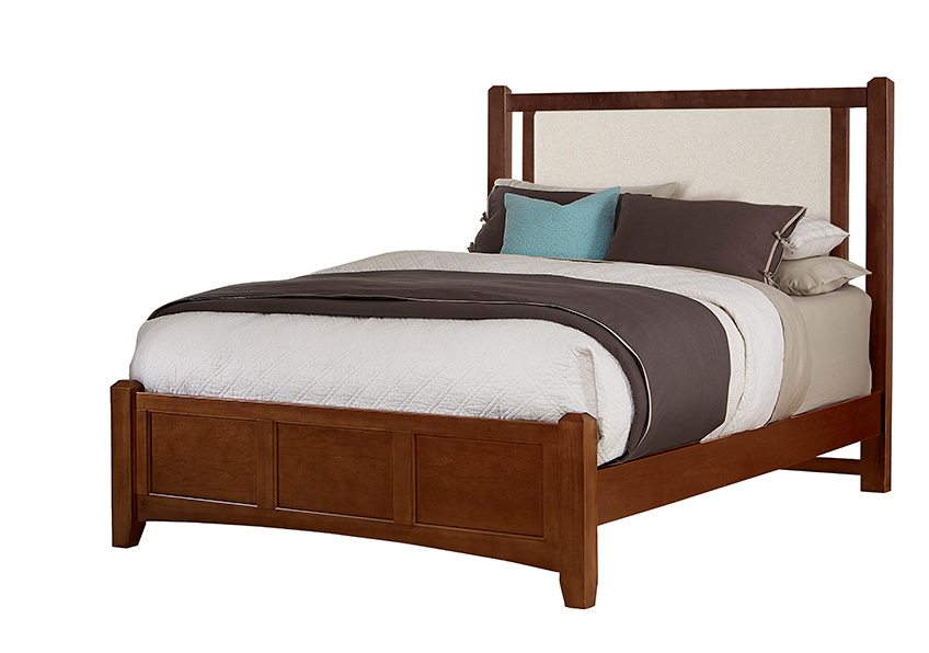 Bonanza Upholstered Bed - Linen in Queen - BB28-551-051-855-922 BB28551051855922