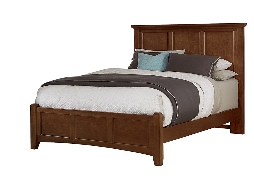 Bonanza Full ,queen, & King Mansion Bed - Cherry Finish - BB28-668/866/922/MS1 BB28668866922MS1