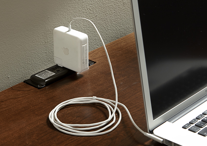Bonanza 2-drawer Laptop/tablet Desk With Charging Station - BB28-778 BB28778