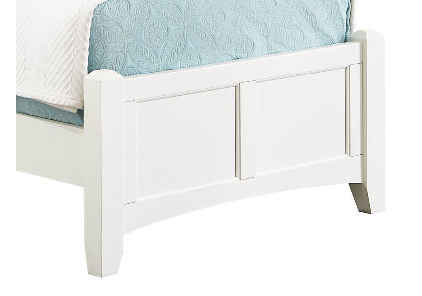 Bonanza Twin Mansion Bed - White Finish - BB29-338/833/900, BB29-552/255/911, BB29338833900BB29552255911