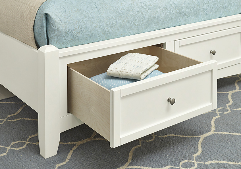 Bonanza Upholstered Storage Bed - Linen in Queen - BB29-551-051-050B-502-555 BB29551051050B502555