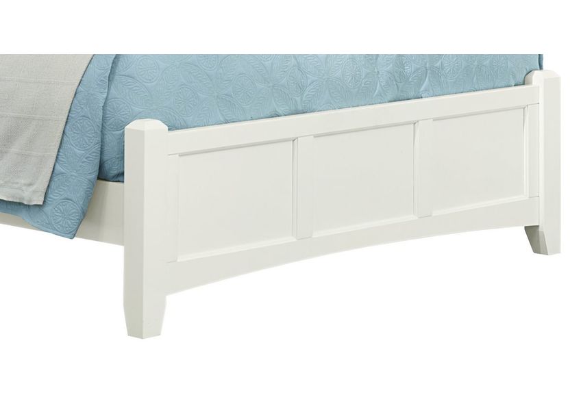 Bonanza Full, Queen & King Mansion Bed - White Finish - BB29-558/855/922, BB29-668/866/922/MS1 BB29558855922BB29668866922MS1