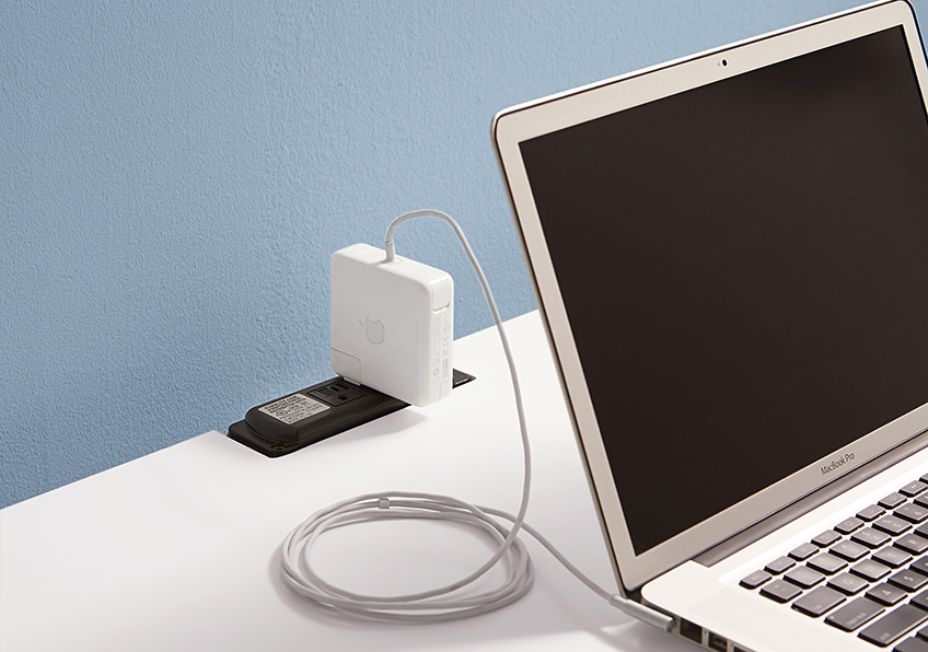 Bonanza 2-drawer Laptop/tablet Desk With Charging Station - BB29-778 BB29778