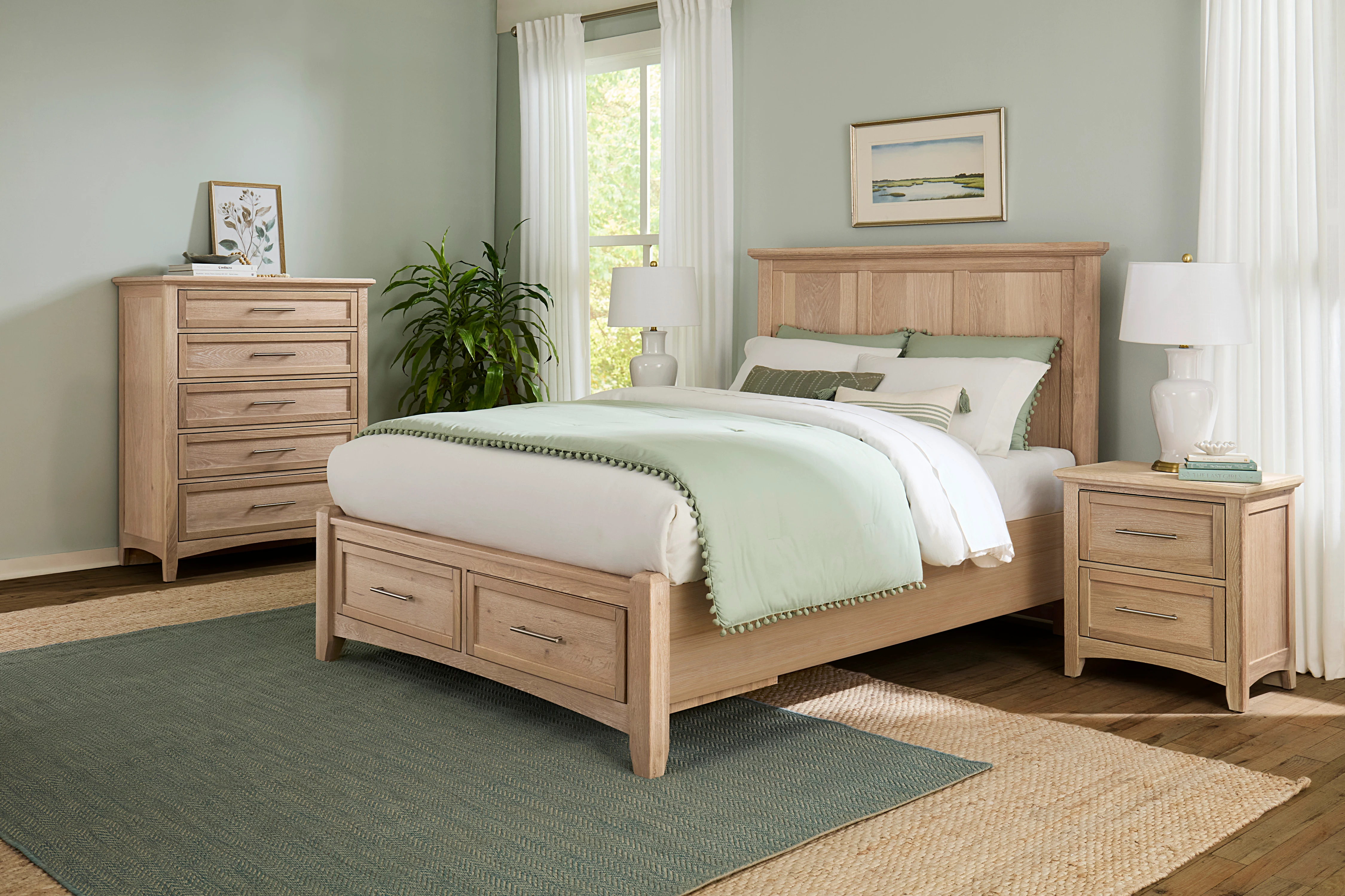 Full Mansion Storage Bed BB31552046B302444T
