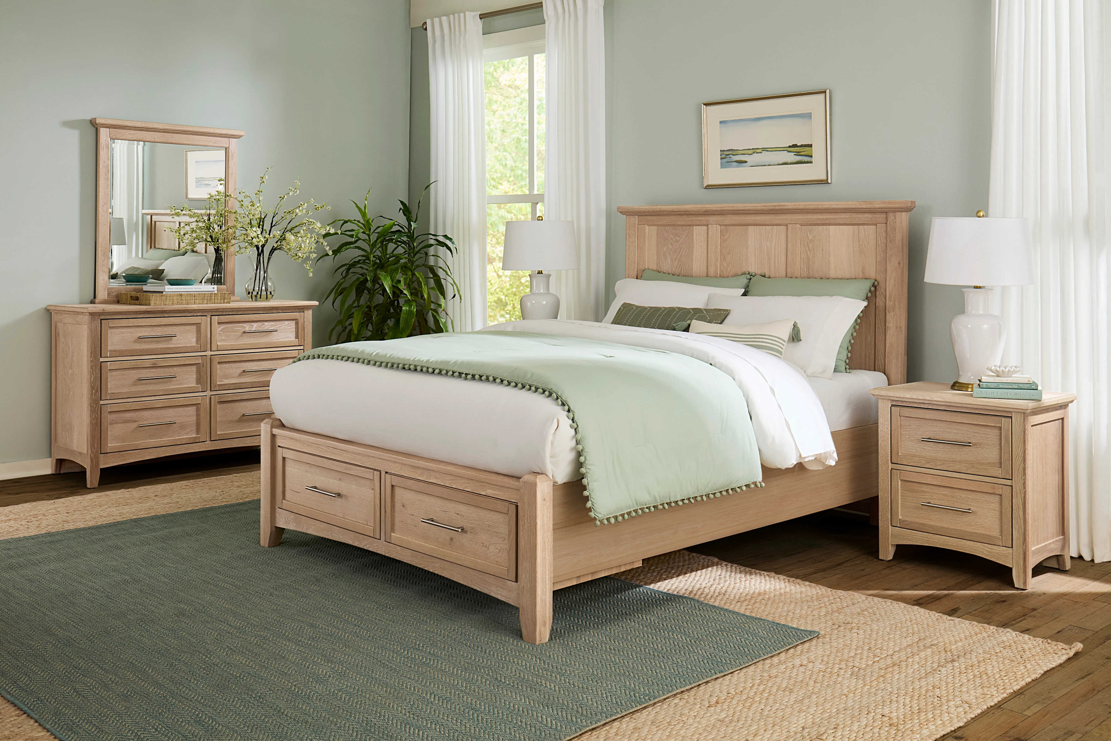 Full Mansion Storage Bed BB31552046B302444T