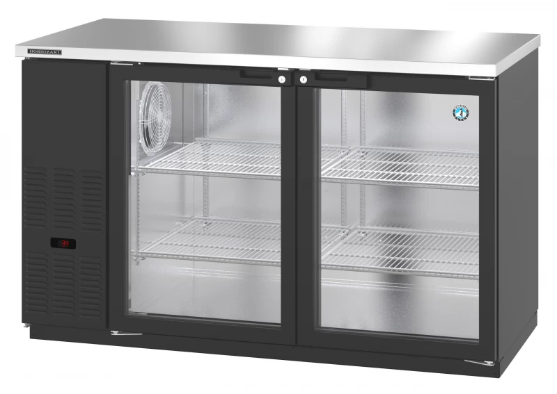 BB80-G-S, Refrigerator, Three Section Back Bar Back Bar, Glass DoorsTitle BB80GS