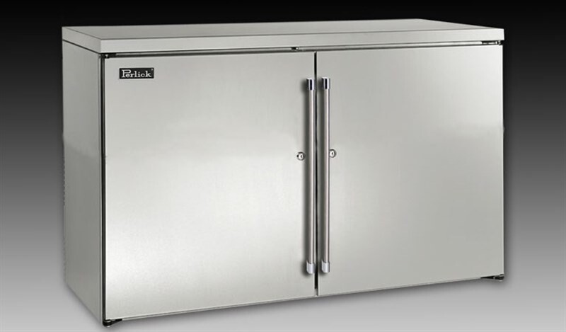 Remote back bar refrigerators allow customers to mount the compressor in an alternate location, ideal for remote servicing & noise isolation. Low Profile 29" total height, designed for areas 