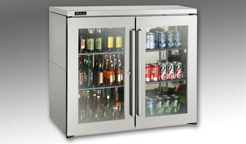 Remote back bar refrigerators allow customers to mount the compressor in an alternate location, ideal for remote servicing & noise isolation. BBRN40
