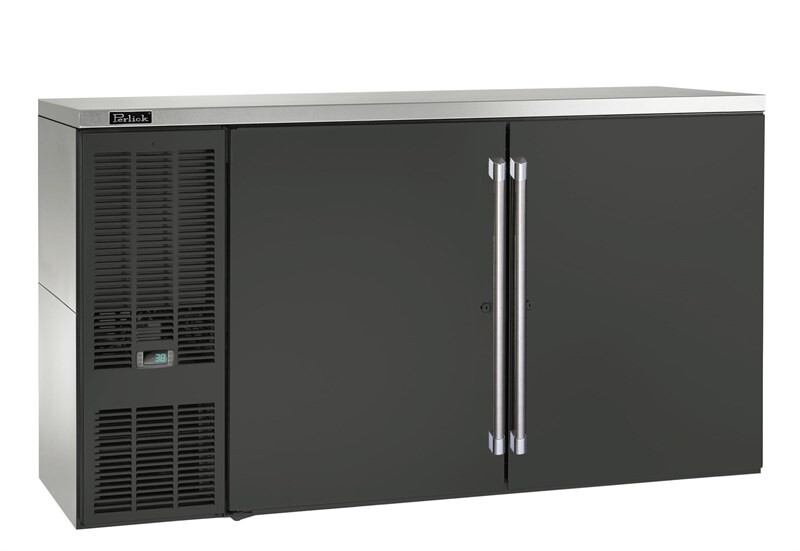Perlick Self Contained Back Bar Refrigerators are expertly crafted to deliver the quality you’ve come to expect from Perlick. Each unit can accommodate virtually any bar configuration. BBS60B