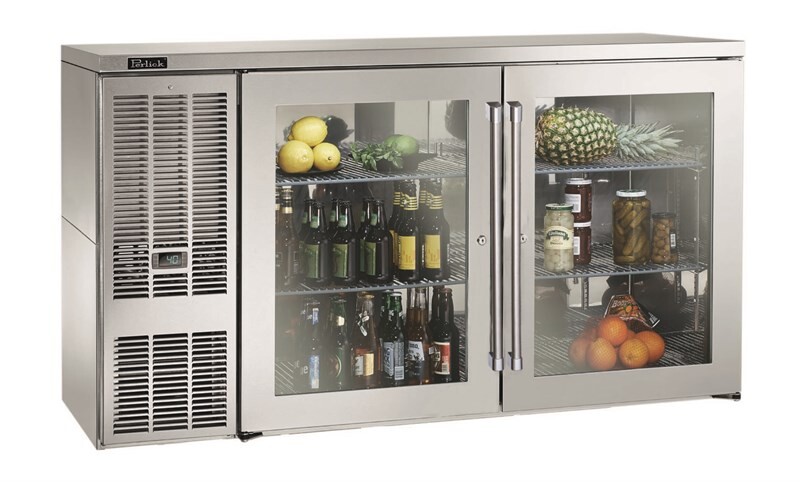 Perlick Self Contained Back Bar Refrigerators are expertly crafted to deliver the quality you’ve come to expect from Perlick. Each unit can accommodate virtually any bar configuration. BBS60S