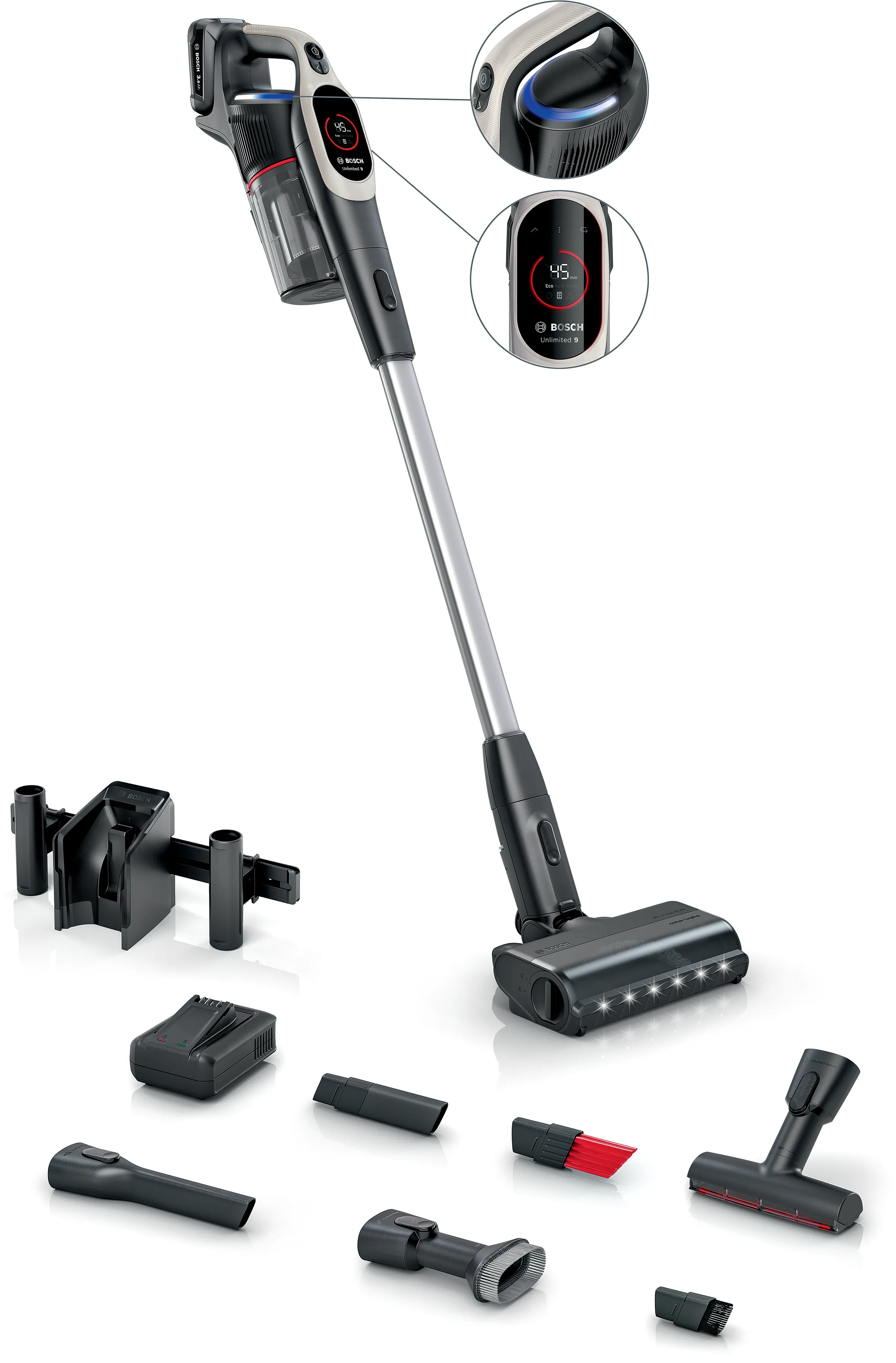 Cordless vacuum cleaner Unlimited 9 BBS932GUC