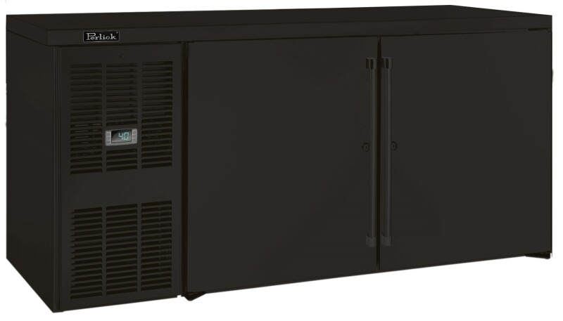 Perlick Self-Contained Back Bar Refrigerators are expertly crafted to deliver the quality you’ve come to expect from Perlick. Low Profile 29" total height, designed for areas where space cons BBSLP60