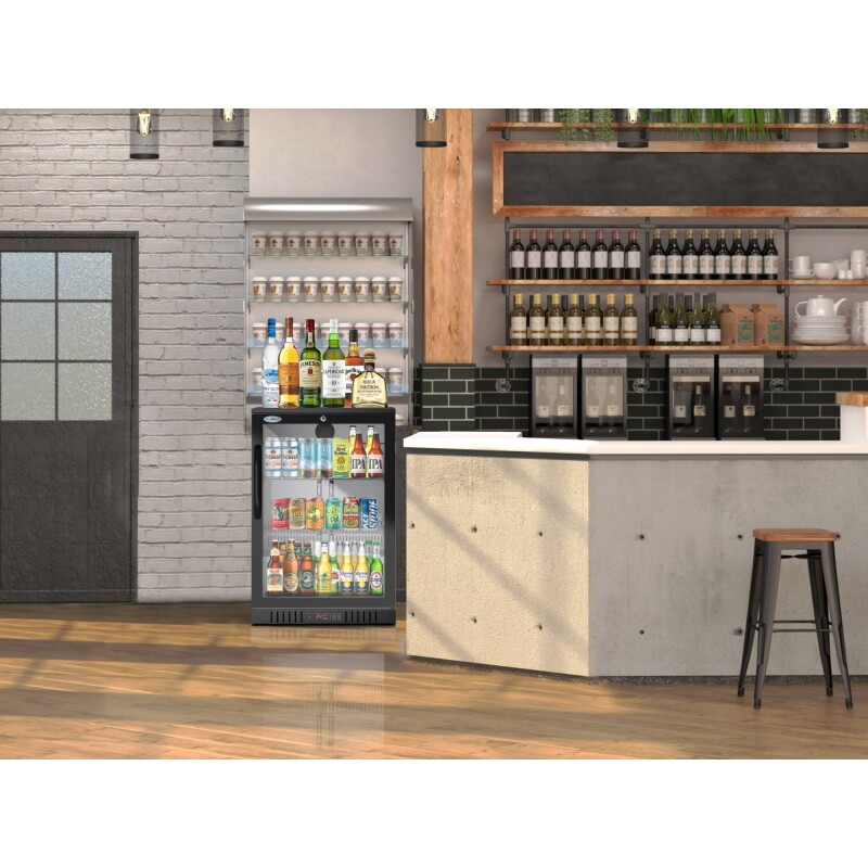 24 in. One-Door Back Bar Refrigerator - 4.1 Cu Ft BC1DSWBK, product image 8 of 8