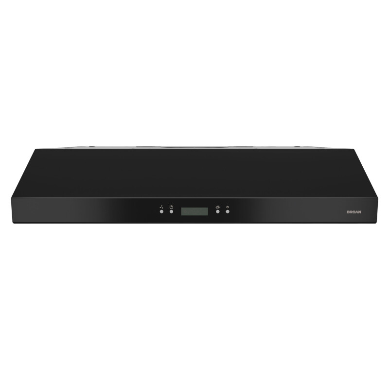DISCONTINUED- 42-Inch Convertible Under-Cabinet Range Hood w/ Heat Sentry, 400 CFM, Black BCDJ142BL