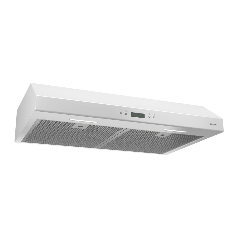 DISCONTINUED- 42-Inch Convertible Under-Cabinet Range Hood w/ Heat Sentry, 400 CFM, White BCDJ142WH