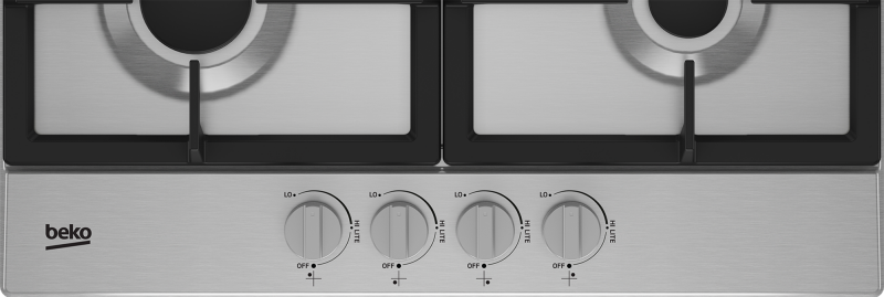 24" Built-In Gas Cooktop with 4 Burners BCTG24400SS
