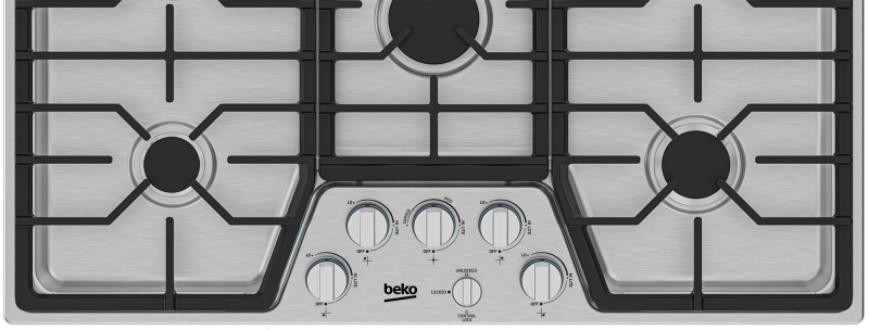 36" Built-In Gas Cooktop with 5 Burners BCTG36500SS