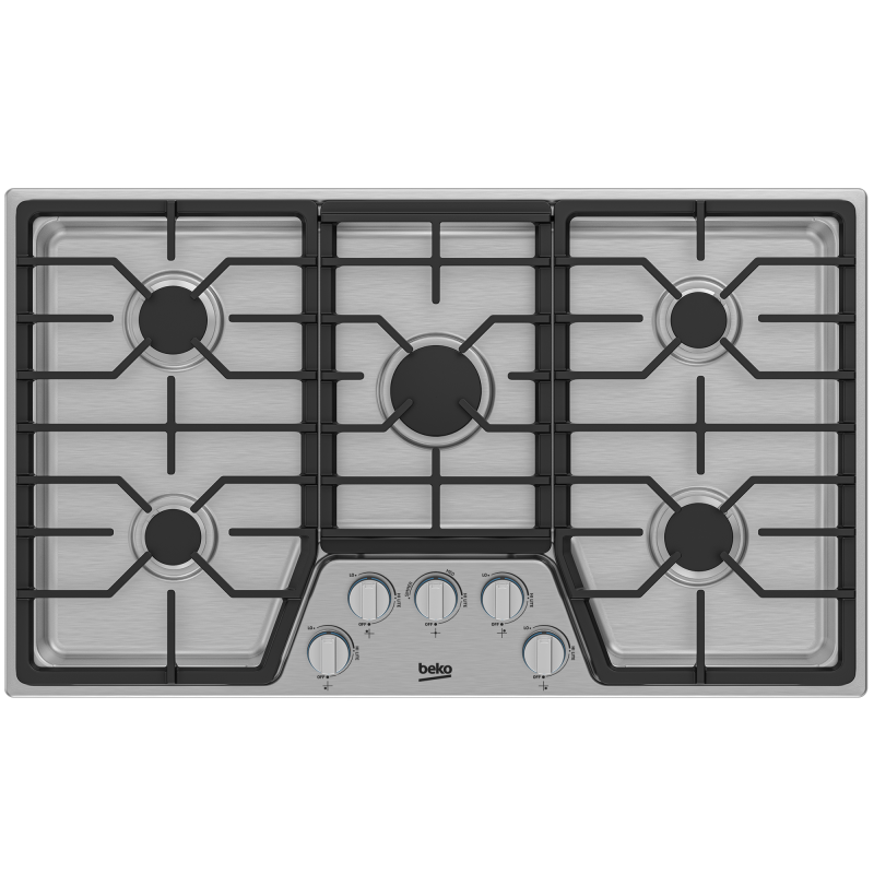 36" Built-In Gas Cooktop with 5 Burners BCTG36500SS