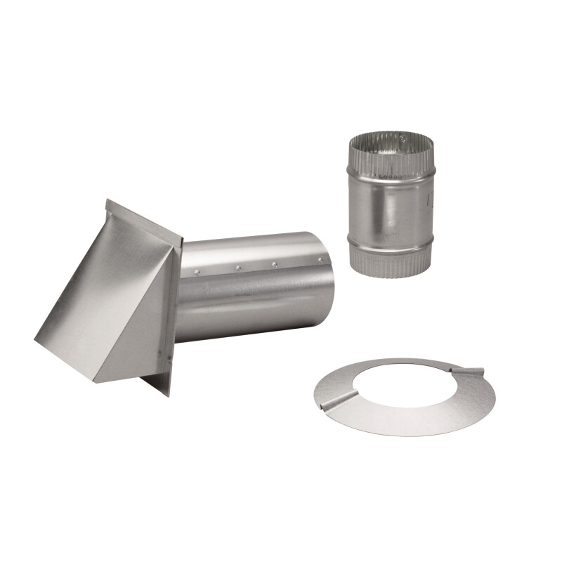 Broan-NuTone Pressure Relief Damper with Wall Cap and 6-Inch Collar BD6