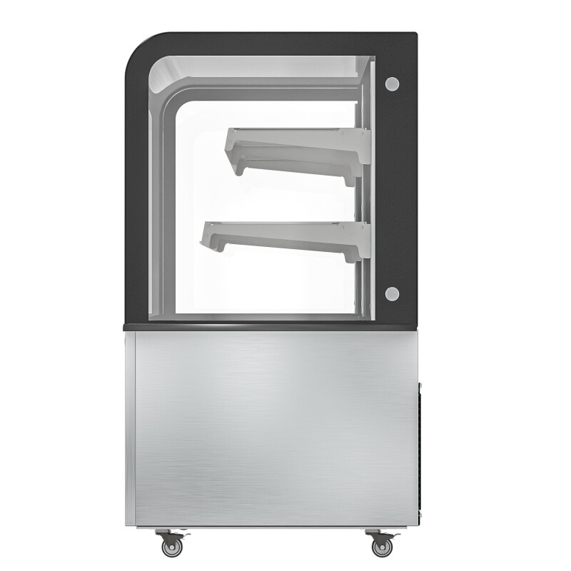 71 in. Dry Bakery Display Case with Front Curved Glass Protection, 20 cu ft BDC20C, product image 5 of 12