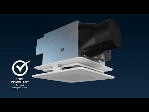 Roomside Series Bathroom Exhaust Fan w/ LED Light, 60 CFM, ENERGY STAR BEL6