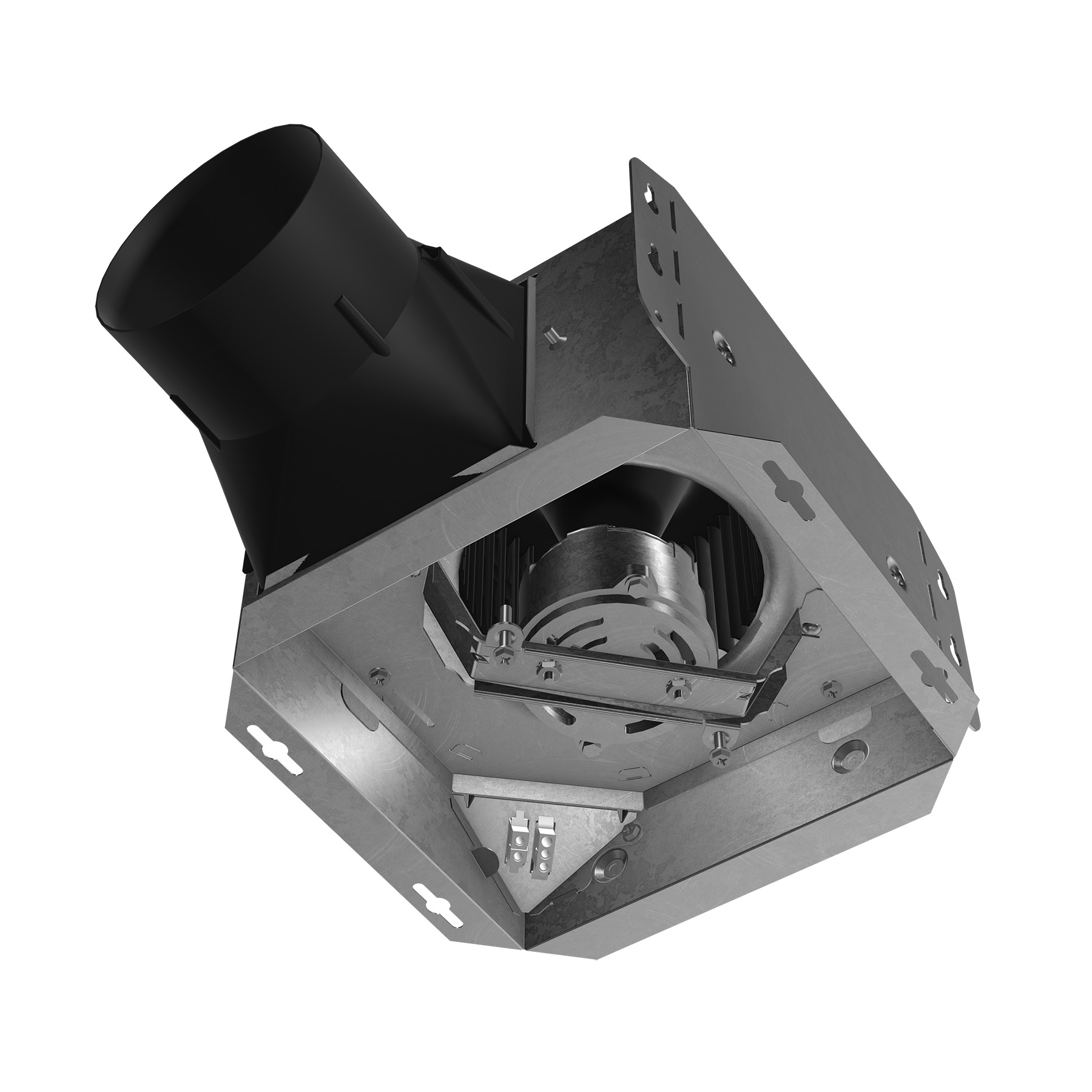 Roomside Series 50 CFM 0.7 Sones Ventilation Fan with LED Light ENERGY STAR BENL5
