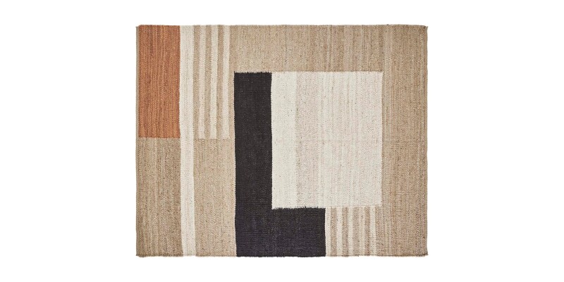 Benjamin Colorblock Rug 5' x 7' BENRG1355X7