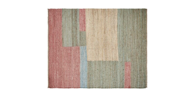 Benjamin Colorblock Rug 5' x 7' BENRG1365X7