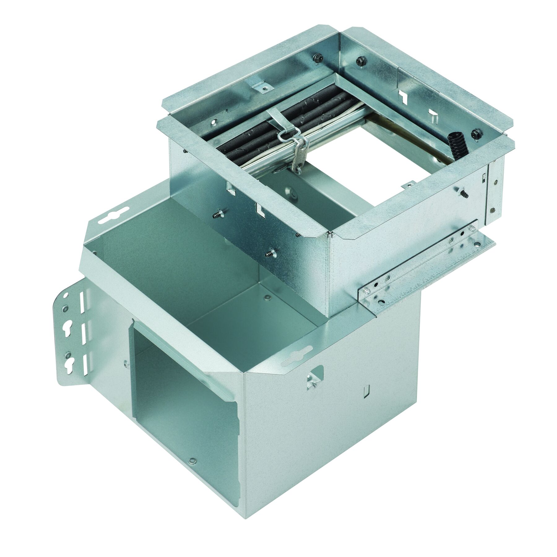 Roomside Series Exhaust Fan Radiation Damper for Use in Wood Truss Installations BERDWT