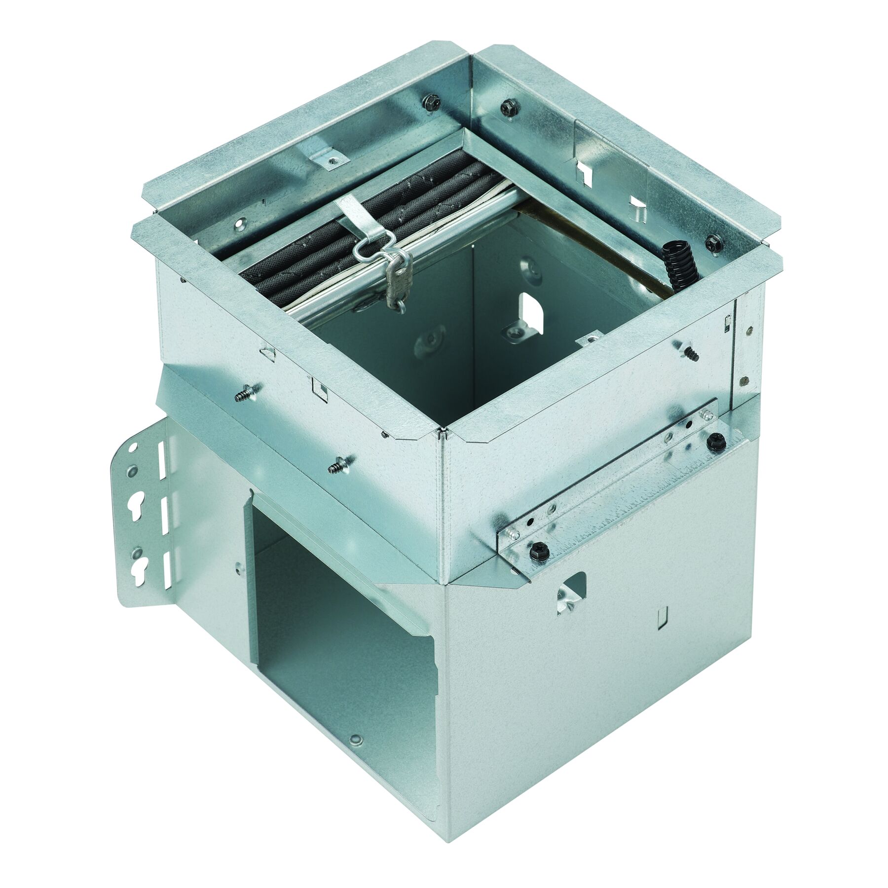 Roomside Series Exhaust Fan Radiation Damper for Use in Wood Truss Installations BERDWT