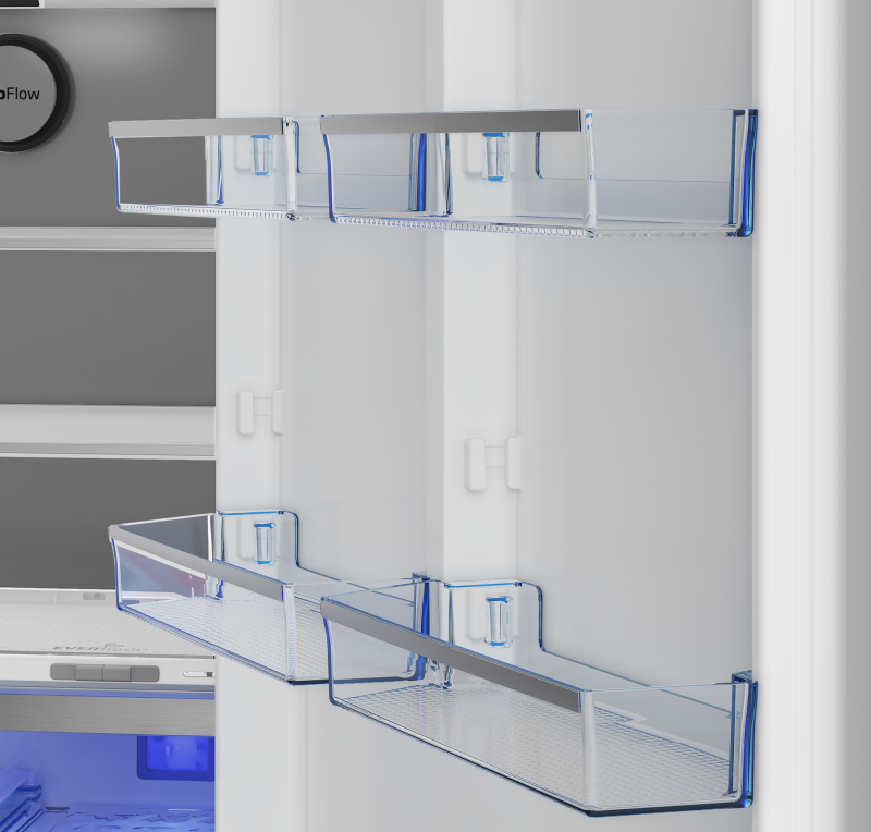 30" Bottom Freezer Refrigerator with HarvestFresh view 5
