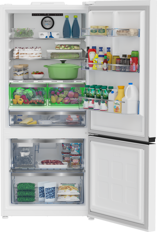 30" Bottom Freezer Refrigerator BFBF30116WHIM