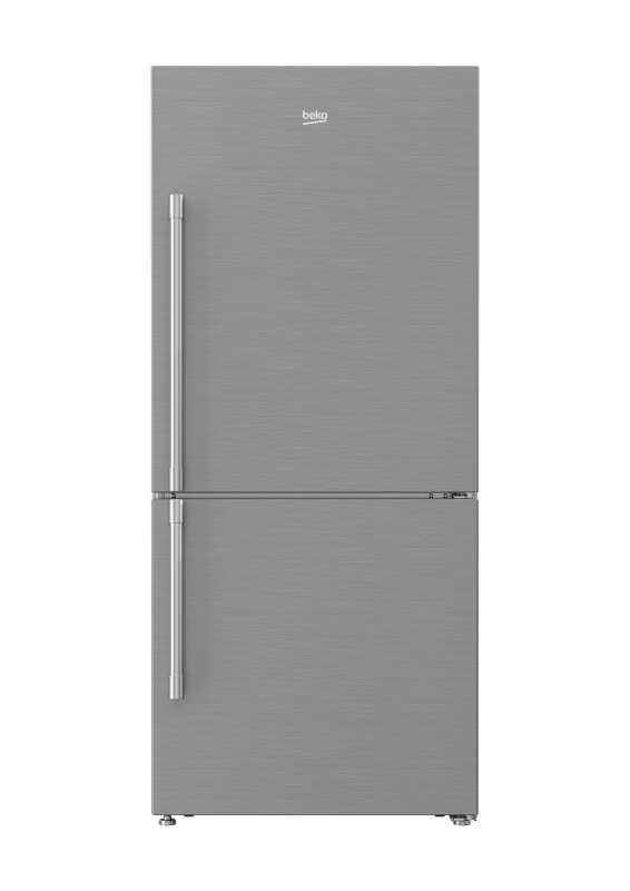 Beko 30" Freezer Bottom Stainless Steel Refrigerator Fingerprint-free Stainless Steel BFBF3018SS Picture 1