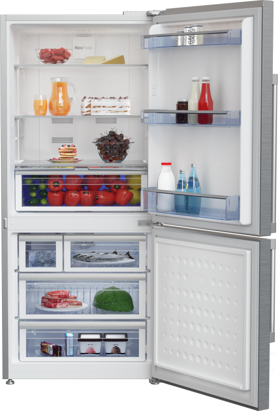 30" Freezer Bottom Stainless Steel Refrigerator with Auto Ice Maker BFBF3018SSIM