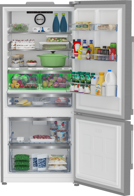 30" Bottom Freezer Refrigerator BFBF30216SS