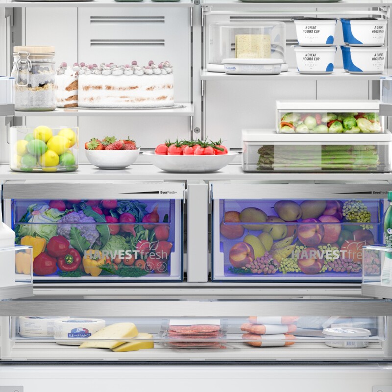 36" French Door Refrigerator with Harvestfresh BFFD3614ZSS