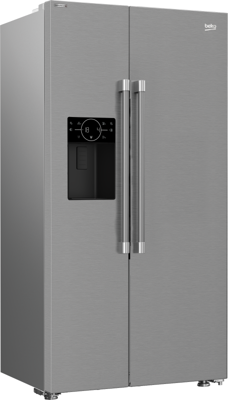 36" Side by Side Refrigerator with Harvestfresh BFSB3622XSS